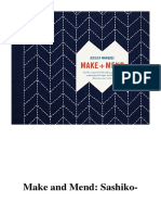 Make and Mend: Sashiko