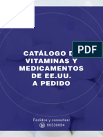 Catálogo Vitaminas y Medicamentos EEUU a pedido