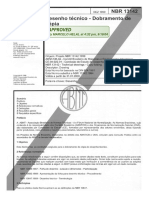 NBR 13142 Desenho Técnico - Dobramento de Cópia PDF