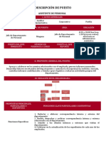 DESCRIPCION DE PUESTOS - Asistente