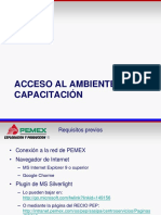 Acceso Al Ambiente de Capacitación