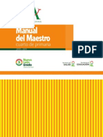 Manual del Maestro - Cuarto de Primaria