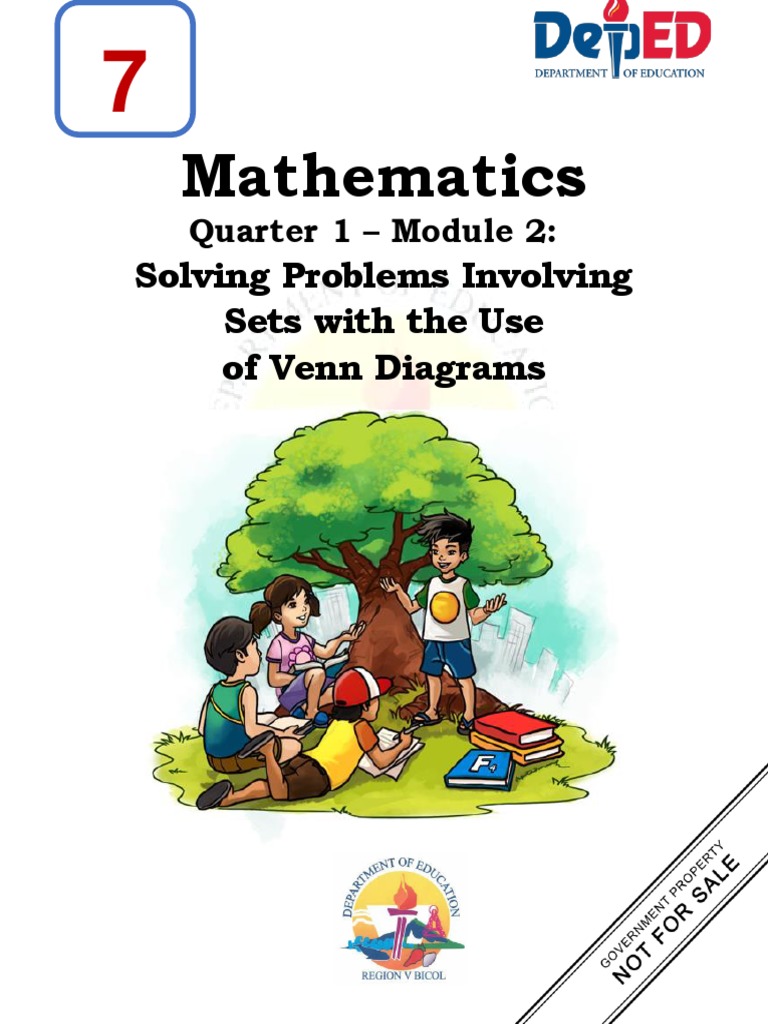 Mathematics Solving Problems Involving Sets With The Use of Venn