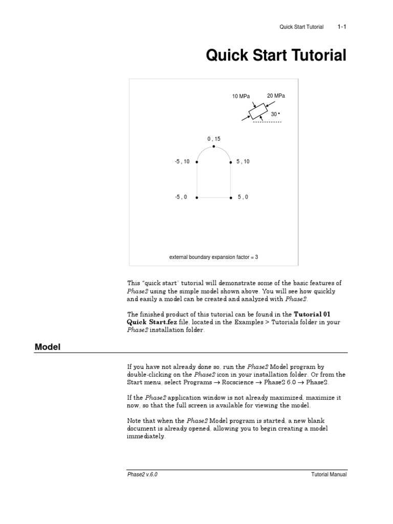 Quick Start Tutorial: Model | PDF | Point And Click | Human–Computer ...