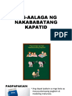 Pag-Aalaga NG Nakababatang Kapatid