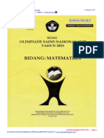 Soal Osk Matematika SMP 2015 PDF
