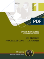 Los Recursos Procesales Constitucionales PDF