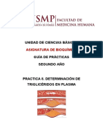 1 Práctica 8 Determinación de Triglicéidos en Plasma