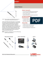 M-LVDT: Microminiature Displacement Sensor