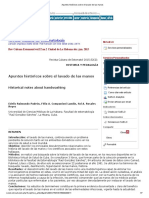 Apuntes Históricos Sobre El Lavado de Las Manos PDF