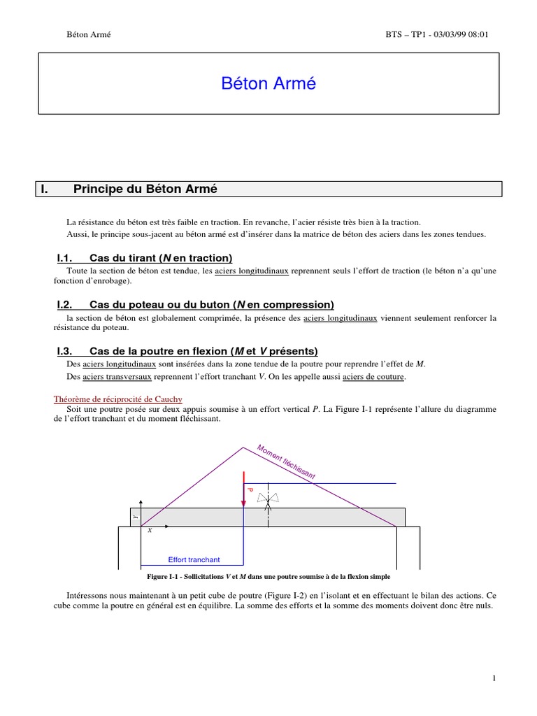 Beton Arme Principes Et Calcul PDF | PDF | Béton armé | Flambage