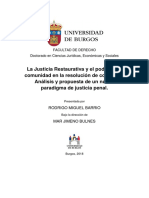 Justicia restaurativa y mediación en la resolución de conflictos