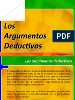 Argumentos Deductivos