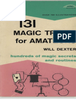 Will Dexter - 131 Magic Tricks For Amateurs PDF