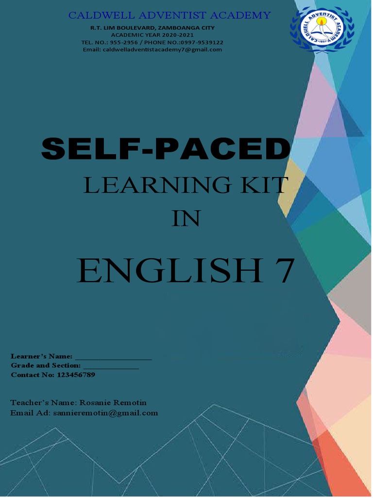 Self-Paced: Learning Kit IN | PDF | Business | Wellness