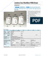 Standard Laboratory Sterilizer With Dryer Operating 105-128°C
