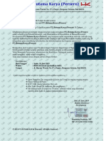 Surat Panggilan & Daftar Peserta Interview Kandidat PT - Hutama Karya (Persero)