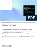 Update On Management of Acute Cholecystitis