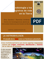 ESTROMATOLITOS Y ASTROBIOLOGIA Dra Sandra RamÃ-rez
