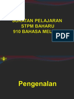 Taklimat Sukatan Pelajaran Bahasa Melayu STPM Penggal 1