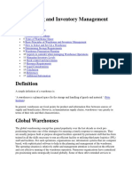 Warehousing and Inventory Management