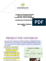 Factorización y Productos Notables