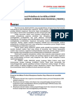 Sertifikasi Manajemen Sumber Daya Manusia Reguler PDF