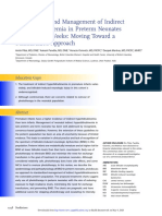 Pathogenesis and Management of Indirect Hyperbilirubinemia in Preterm Neonates Less Than 35 Weeks: Moving Toward A Standardized Approach