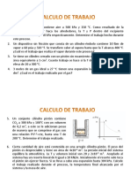 Ejercicios de Trabajo