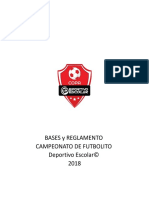 Bases Copa Skoda Deportivo Escolar 2018