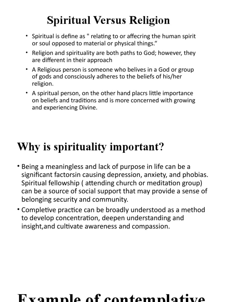 Spiritual Self | PDF | Spirituality | Meditation