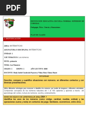 Lecciones De Matemáticas De Primer Grado Libro De Matemáticas Para
