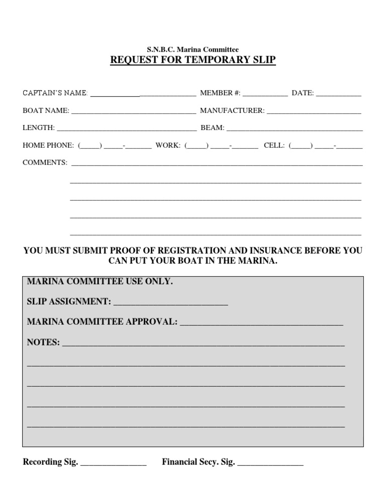 Request Temp Slip | PDF | Technology & Engineering