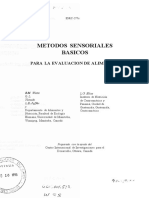 Metodos Sensoriales Basicos para La Evalucion de Alimentos Nitro Pro