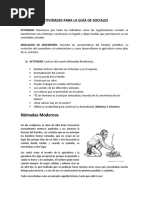 Actividad Guia Sociales