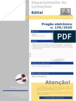 EDITAL PUBLICADO REGISTRO DE PRECOS 1762020 - Aquisicao Equip. e Utensilios Medico-Hospitalares, Odontologicos e Laboratoriais - CBS PDF
