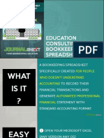Education Consulting Firm Business Bookkeeping