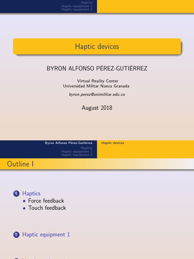 04 Tactile Haptic System | PDF | Somatosensory System | Skeleton