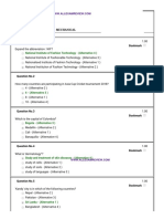 National Institute of Fashion Technology - (Alternative 4) : Section 1 - General Knowledge Question No.1 Bookmark