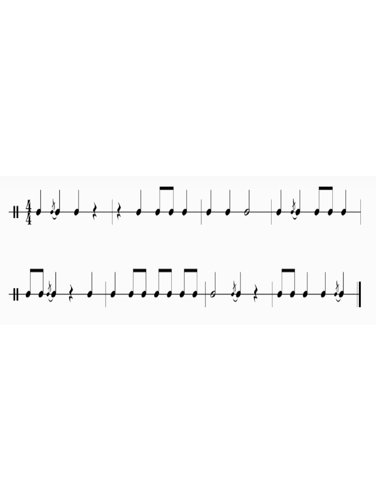 Snare Sight Reading PDF