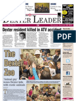 Dexter Leader Front Page For Jan. 20, 2011