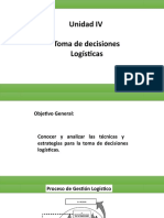 Unidad 4 Toma de Decisiones Logisticas