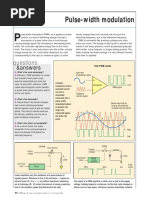 Pulse-Width Modulation: Questions