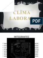 Clima Organizacional Presentacion
