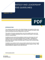 GSL Case Analysis Guidelines 2016 PDF