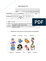 Diagnostico Ingles 5