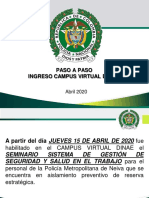 Paso A Paso Ingreso Campus Virtual Dinae PDF