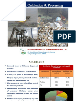 Makhana Cultivation & Processing