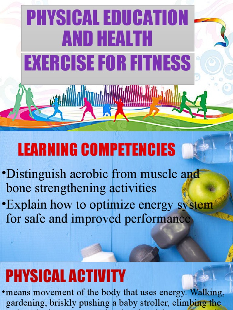 Aerobic vs. Strength Activities in PE | PDF | Aerobic Exercise | Muscle