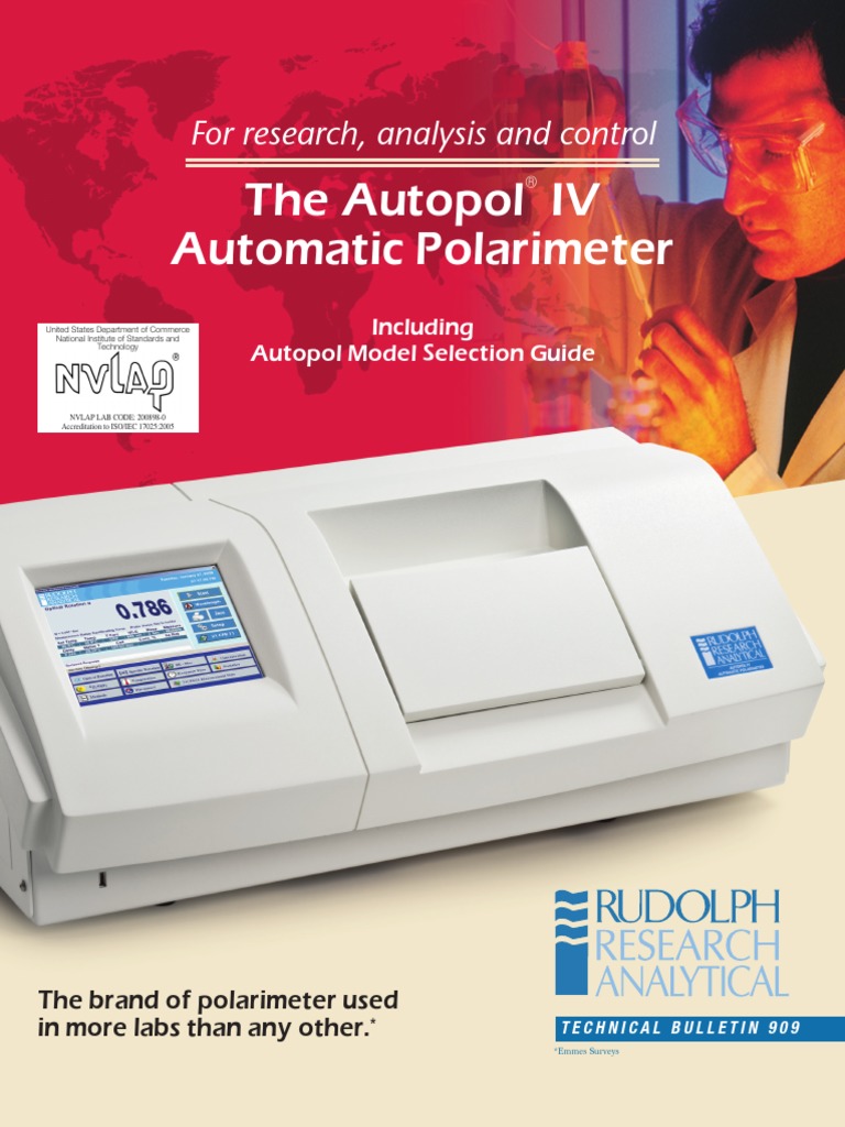 The Autopol IV Automatic Polarimeter: For Research, Analysis and ...